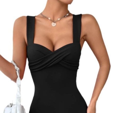 Women's V-Neck  Bodycon Tank Dress Mini Dress Sleeveless Summer Dress Party Tight Dress Clubwear
 HED9VZ2U3D