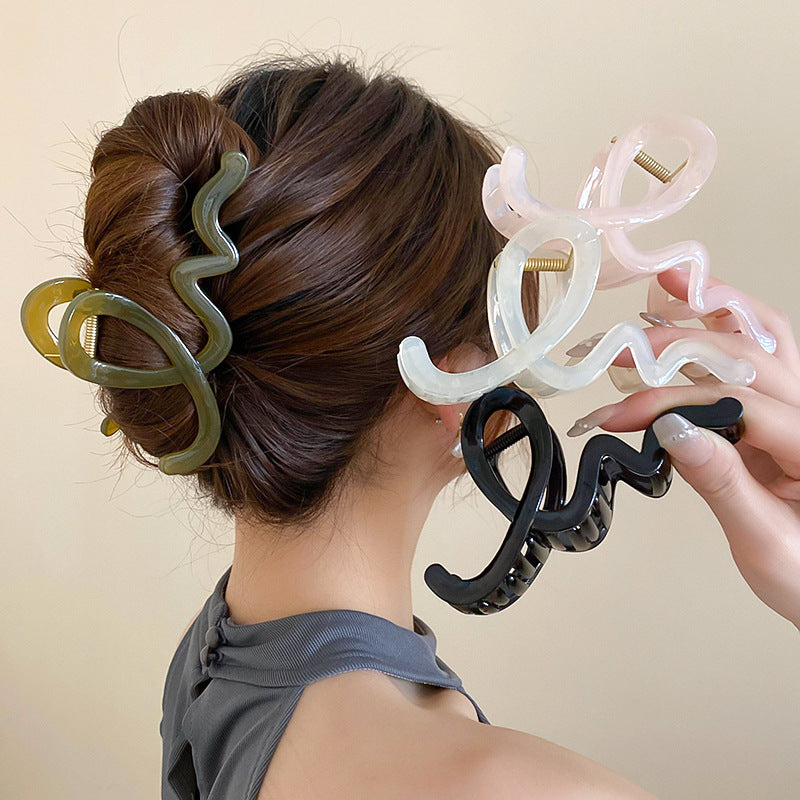 Acrylic Hair Claw Clip